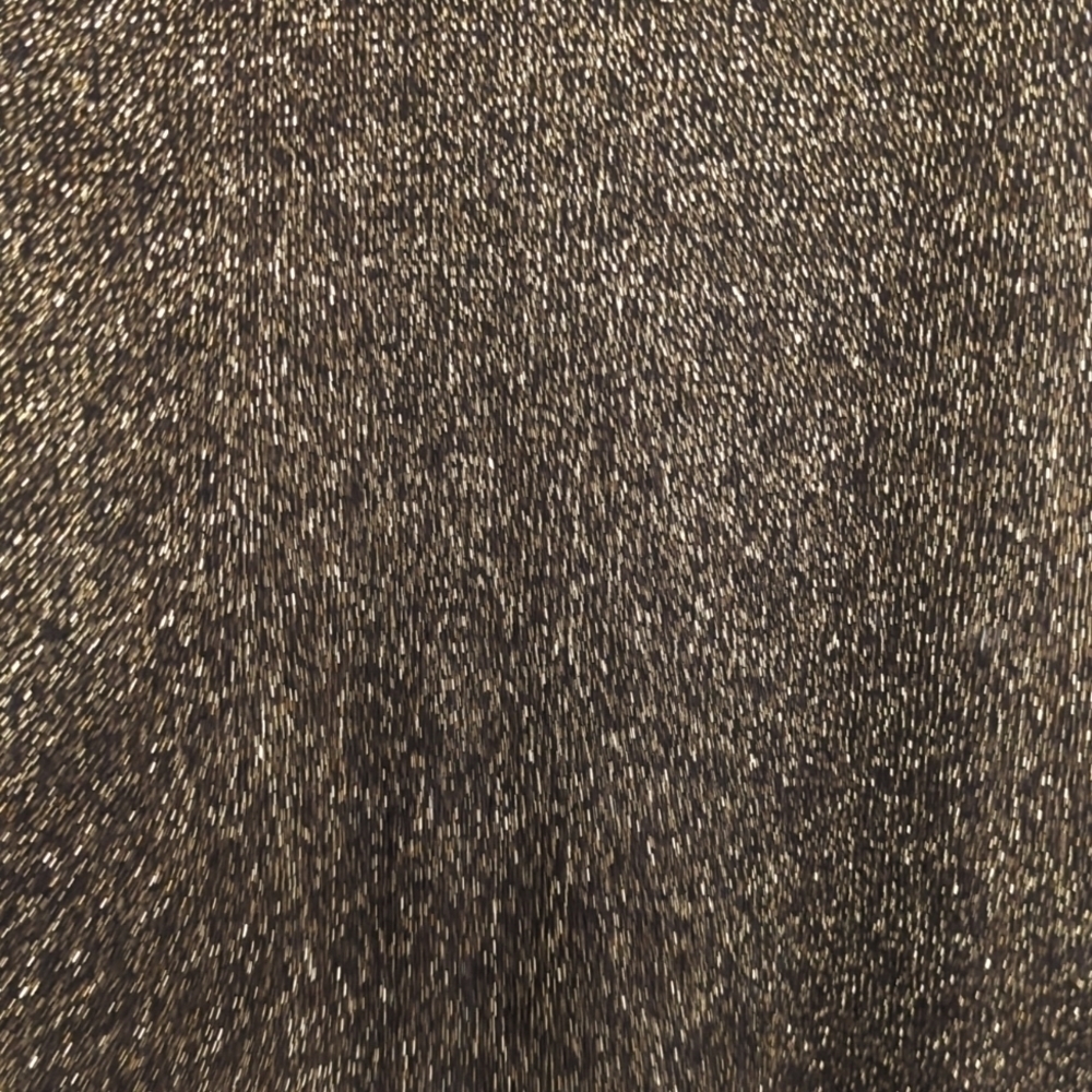 EUC Vintage 90s Y2K Golden Glitter Tantos Sweater Dress sz S Unbelievable! - Picture 3 of 5